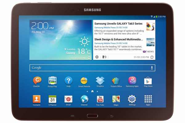 Samsung Galaxy Tab3 16gb Marron